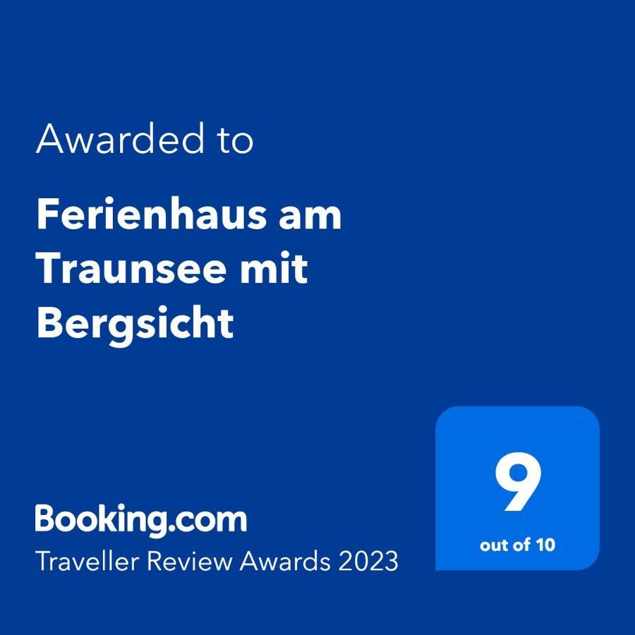 Ferienhaus Am Traunsee Mit Bergsicht Traunkirchen Εξωτερικό φωτογραφία
